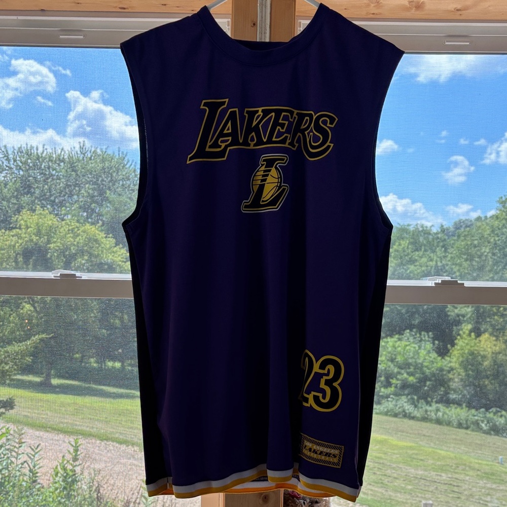 NBA Purple and Black Jersey